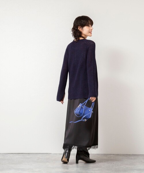 ノーリーズソフィー（NOLLEY’S sophi）/ウォッシャブルトリミングレースサテンキャミワンピース NOLLEY'S Sophi（ノーリーズソフィー） ワンピース ウォッシャブル