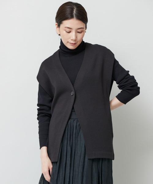 「Curensology」 ニットベスト FREE グレー レディース_画像3