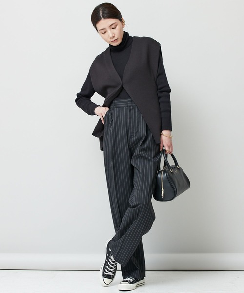 「Curensology」 ニットベスト FREE グレー レディース_画像5