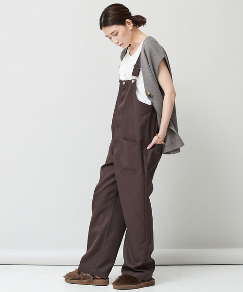 「Curensology」 ニットベスト FREE グレー レディース_画像7