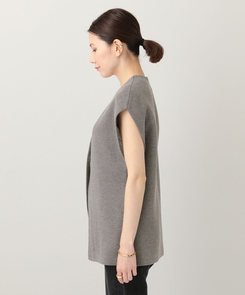 「Curensology」 ニットベスト FREE グレー レディース_画像8