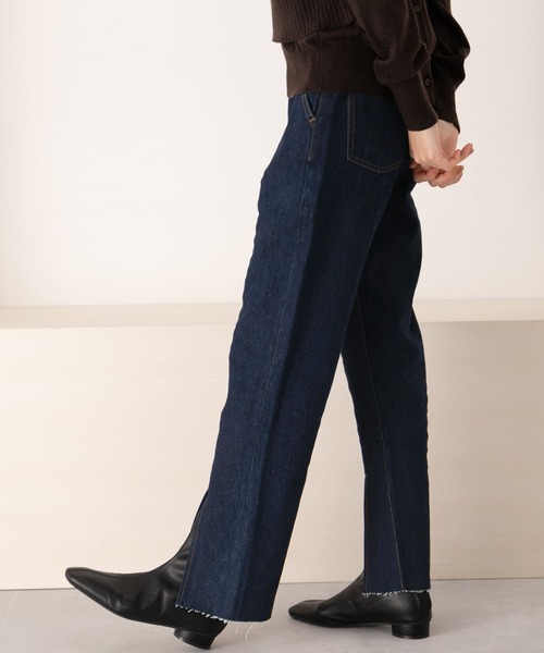 [KBF] Denim брюки 38 голубой женский 