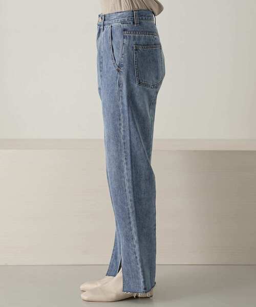 [KBF] Denim брюки 38 голубой женский 