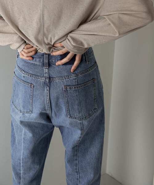 [KBF] Denim брюки 38 голубой женский 