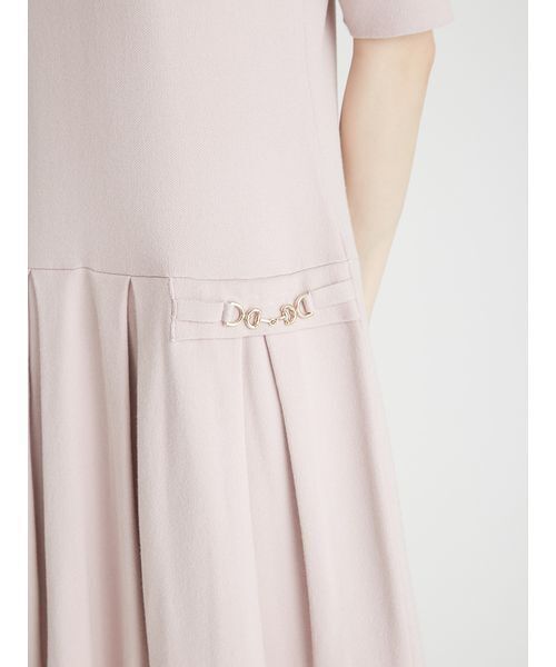 CELFORD（セルフォード） ニットワンピース 38 ベージュ レディース