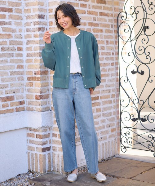 「ANY」 カーディガン 4 ブルー レディース_画像5