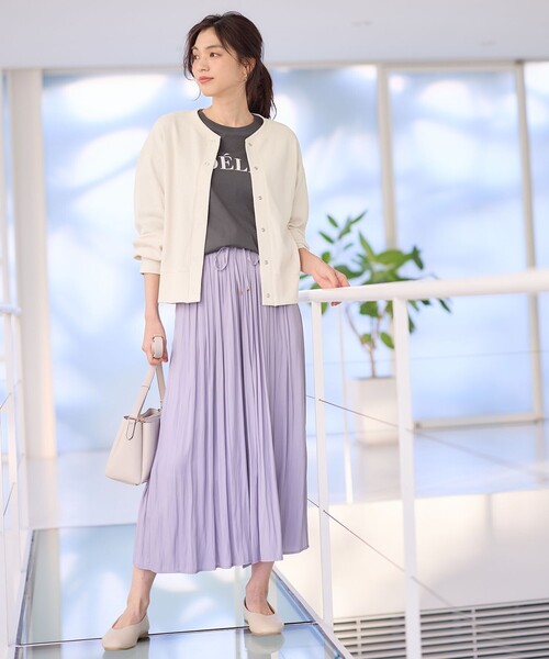 「ANY」 カーディガン 4 ブルー レディース_画像8