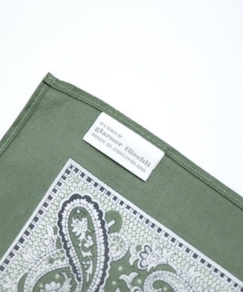 スカーフ バンダナ 「 BLUMEL 」 PAISLEY 50×50 レディース メンズ