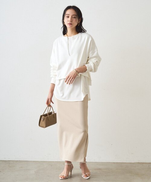 LOUNGEDRESS ラウンジドレス スキッパーショートスウェット Loungedress（ラウンジドレス） トレーナー スウェット スキッパー
