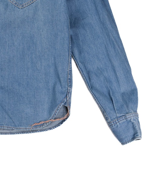 TMT シャツ 「TMT/ティーエムティー」DENIM WESTEN SHIRTS メンズ