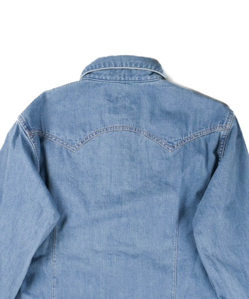 TMT シャツ 「TMT/ティーエムティー」DENIM WESTEN SHIRTS メンズ