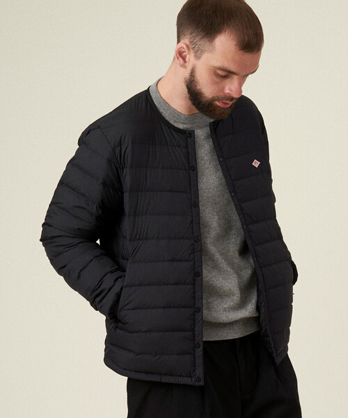 Danton（ダントン） ダウンジャケット M ブラウン メンズ : ZOZOTOWN