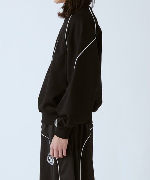 トレーナー スウェット 「UMBRO×Lui's」パイピングロゴスウェット メンズ レディースの画像