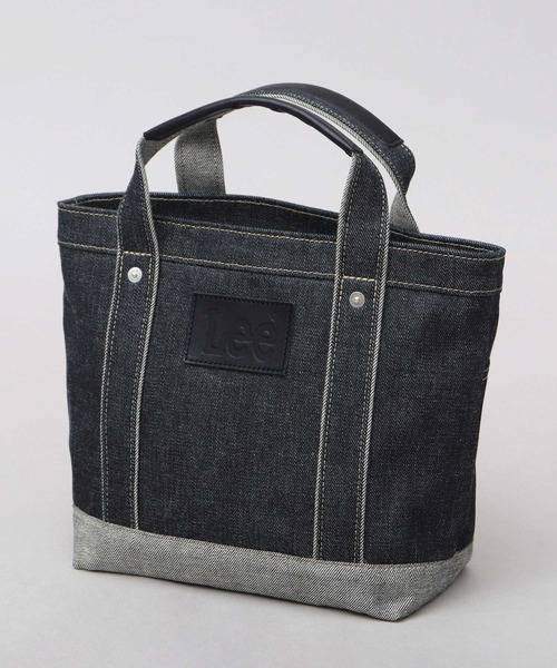 Lee（リー） トートバッグ 日本製 倉敷デニム×姫路レザー ハンドトート