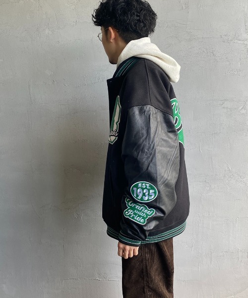 BEN DAVIS（ベンデイビス） スタジャン L ブラック レディース