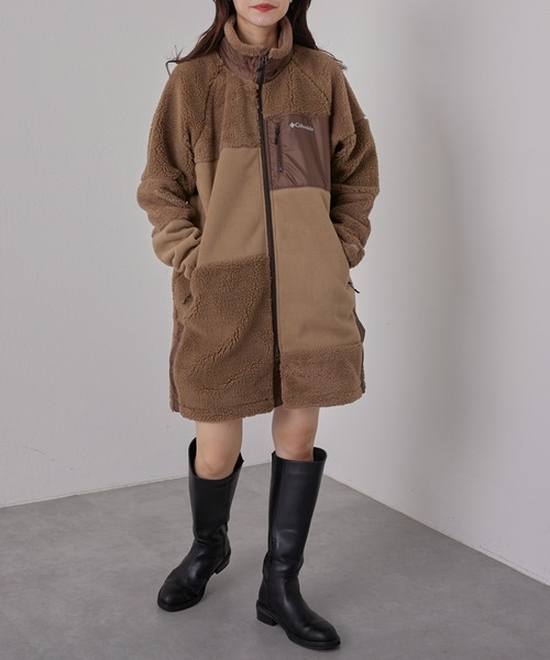Columbia（コロンビア） コート MEDIUM ブラウン レディース