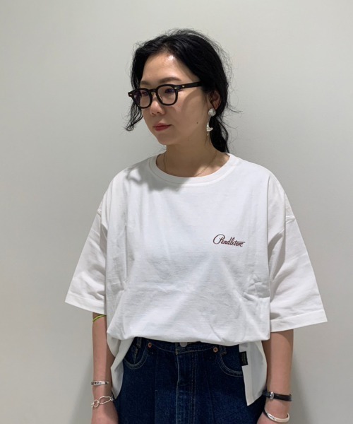 「PENDLETON」 半袖Tシャツ FREE ブラック レディース_画像5
