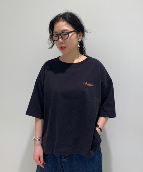 「PENDLETON」 半袖Tシャツ FREE ブラック レディース_画像8