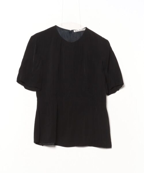 Acne Studios（アクネ ストゥディオズ） 半袖ブラウス 34 ブラック 