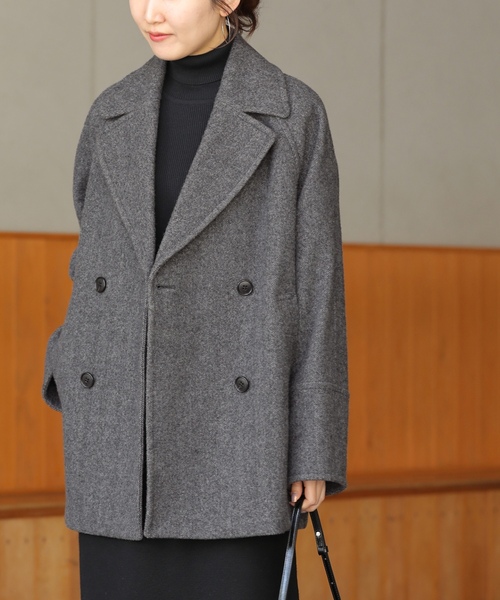 JOURNAL STANDARD relume ピーコート　グレー JOURNAL STANDARD relume（ジャーナルスタンダード レリューム