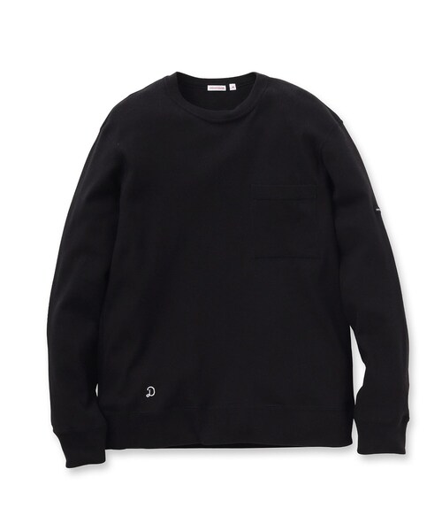 「DRESSTERIOR」 長袖Tシャツ 91 ブラック メンズ_画像4
