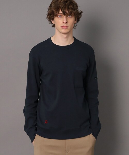 「DRESSTERIOR」 長袖Tシャツ 91 ブラック メンズ_画像7
