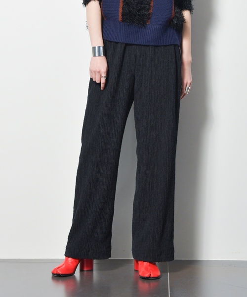 「CITYSHOP」 イージーパンツ 36 グリーン レディース_画像2