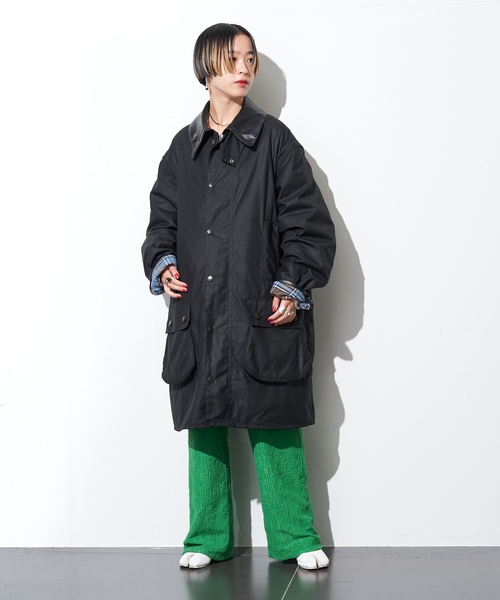 「CITYSHOP」 イージーパンツ 36 グリーン レディース_画像5