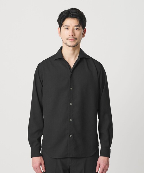 フッカー【UNITED ARROWS】ワイドスプレッドカラ シャツ BEAUTY＆YOUTH UNITED ARROWS シャツ 「WEB限定 WARDROBE SMART