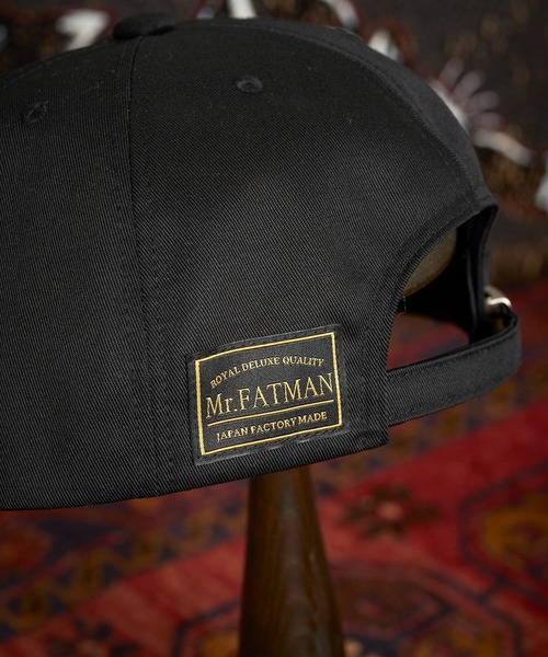 「MRFATMAN」 キャップ FREE ブラック メンズ_画像6