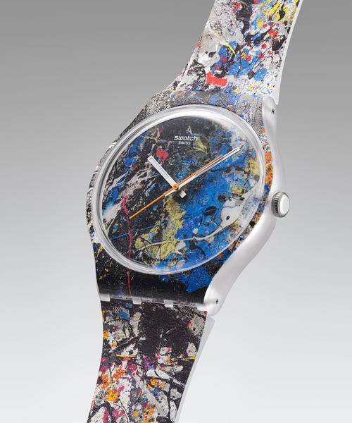 【新品未使用】swatch POLLOCK＇S ALCHEMY 腕時計 電池入り Swatch（スウォッチ） 腕時計 POLLOCK'S ALCHEMY レディース メンズ