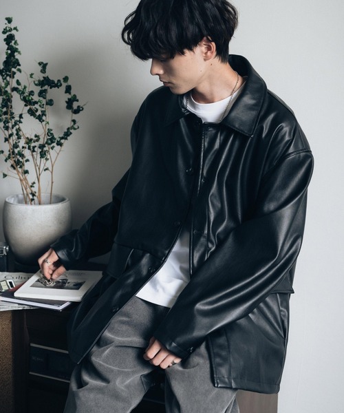 「Rocky Monroe」 ジャケット L ブラック メンズ_画像3