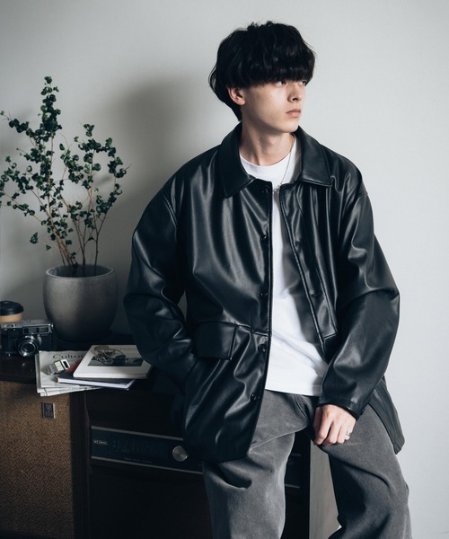 「Rocky Monroe」 ジャケット L ブラック メンズ_画像7