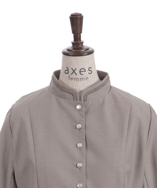 axes femme ジャケット&ワンピース セット売り axes femme（アクシーズ ファム） ブルゾン アウター 連釦ジャケット