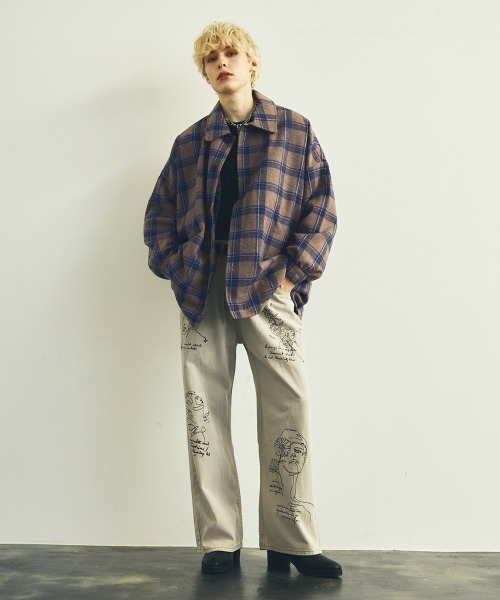 「Shoowtime」 ジャケット MEDIUM ブラウン メンズ_画像9