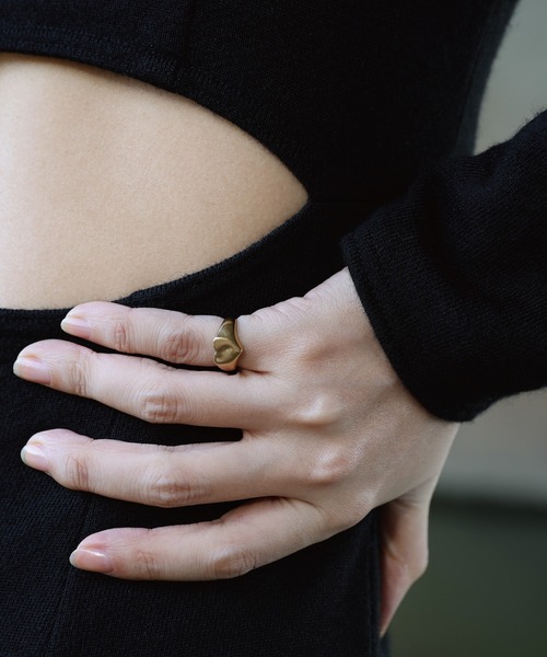 「TEN.」 リング #15 ゴールド レディース_画像6