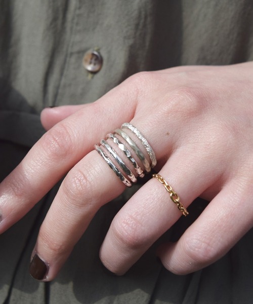 「e.m.」 リング #11 シルバー レディース_画像2