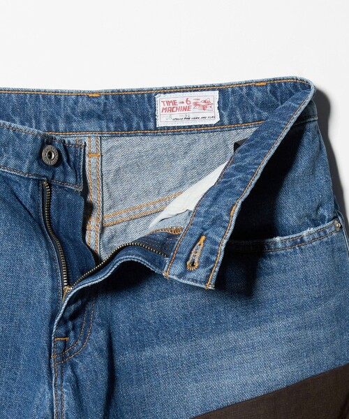 6 ジーンズ デニム デニムパンツ 「timemachine」DOCKING DENIM PANTS