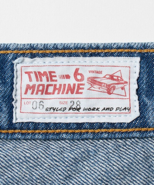 6 ジーンズ デニム デニムパンツ 「timemachine」DOCKING DENIM PANTS