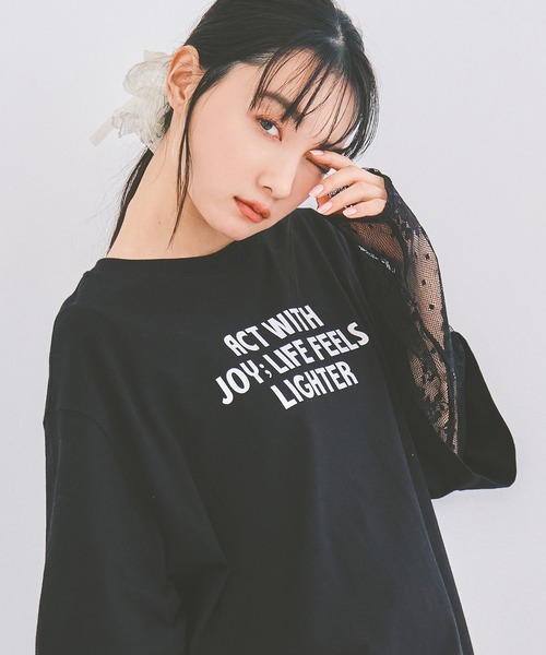 3枚セット Tシャツ、ワンピース COLORME ワンピース 「セット」Tシャツ＆シアーレースワンピース