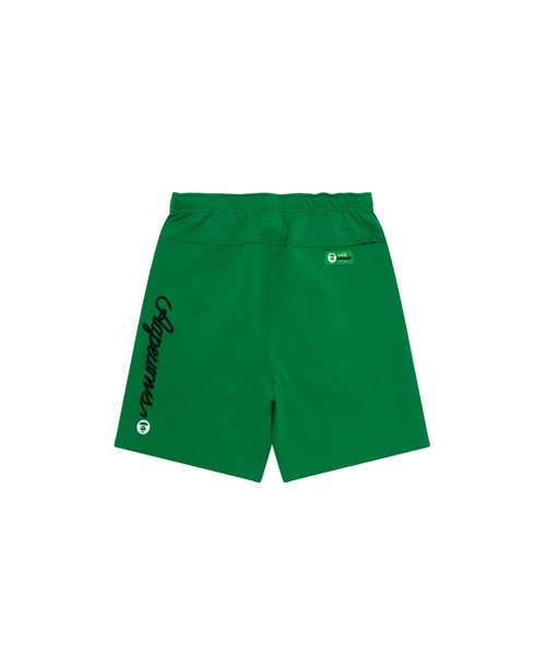 A BATHING APE パンツ Lサイズ グリーン AAPE BY A BATHING APE（エーエイプバイアベイシングエイプ