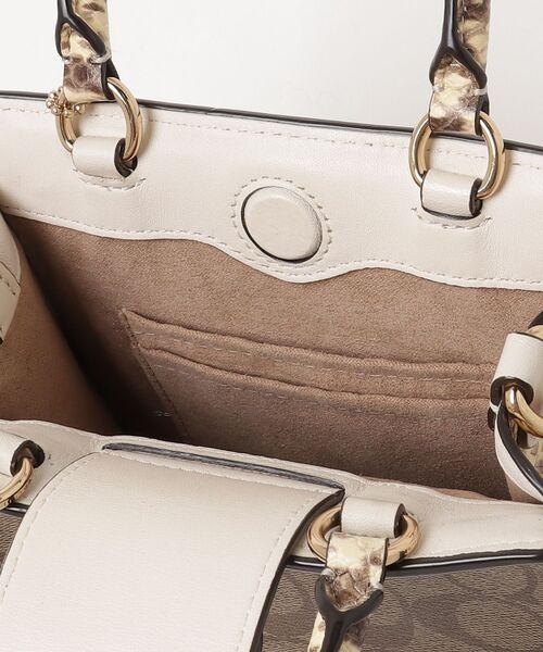 COACH（コーチ） 2WAYバッグ - ベージュ レディース : ZOZOTOWN Yahoo
