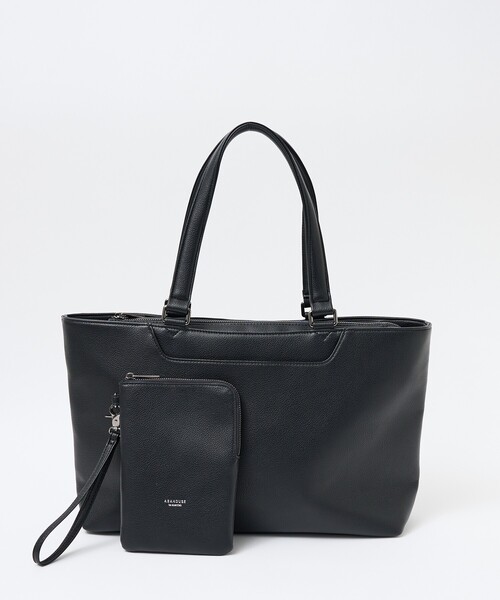 ABAHOUSE les essentiels トートバッグ メンズ レディース : ZOZOTOWN 
