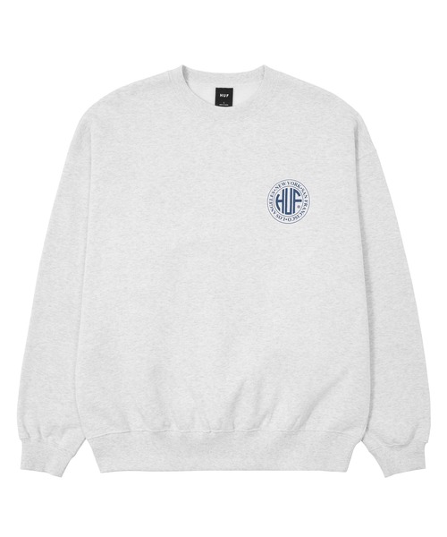 「HUF」 スウェットカットソー M チェリーレッド メンズの画像