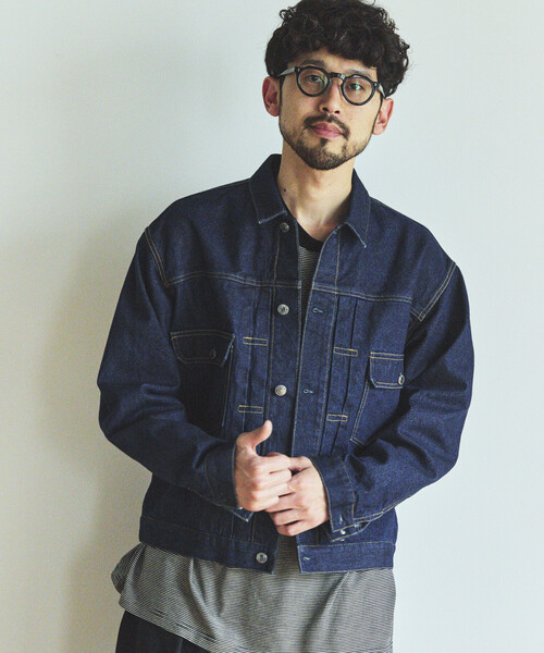 ダークデニム ショート丈ジャケット デニムショート丈ジャケット[fo1889] | レディースファッション通販の