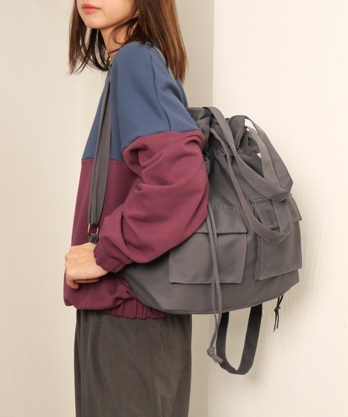 「CURI BISCUI」 2WAYバッグ FREE ブラック レディース_画像9
