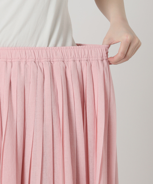 SLOBE IENA 今期　美品　PEボイルプリーツスカート WEB限定/追加予約》PEボイルプリーツスカート（その他スカート