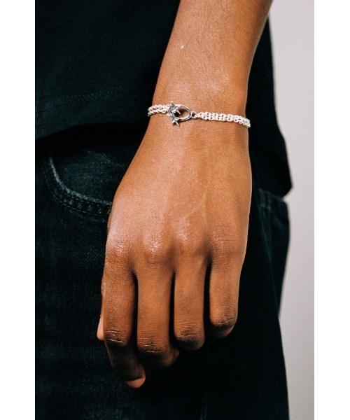 TwoJeys（トゥージェイズ） ブレスレット ICON DOUBLE CHAIN BRACELET