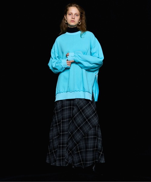 「MAISON SPECIAL」 ロングスカート 38 イエロー レディース