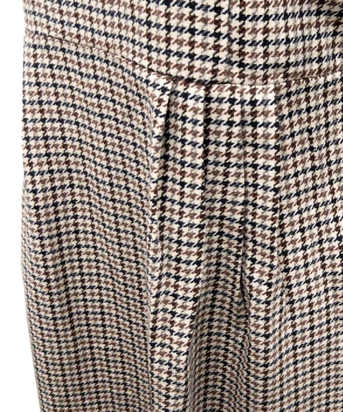 「DAY CLOSET」 半袖ワンピース L ブラウン レディース_画像4